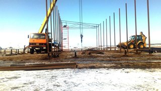 Аренда экскаватора погрузчика с ямобуром в Раменское цена от 1552 руб